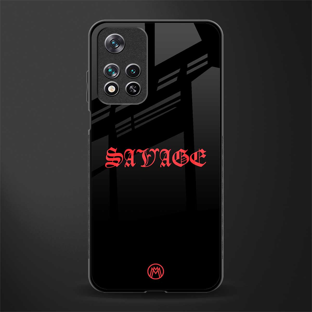 savage glass case for poco m4 pro 5g image