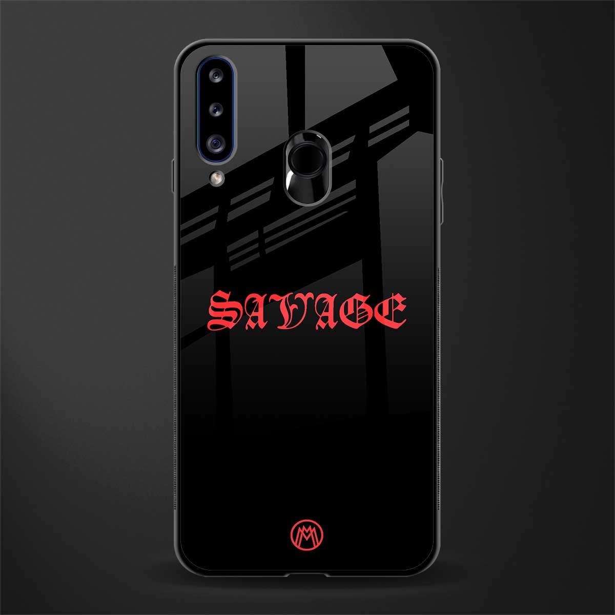 savage glass case for samsung galaxy a20s image