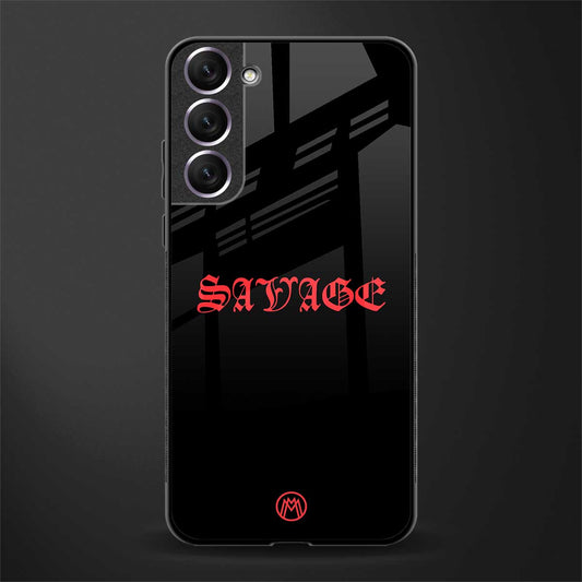 savage glass case for samsung galaxy s21 fe 5g image