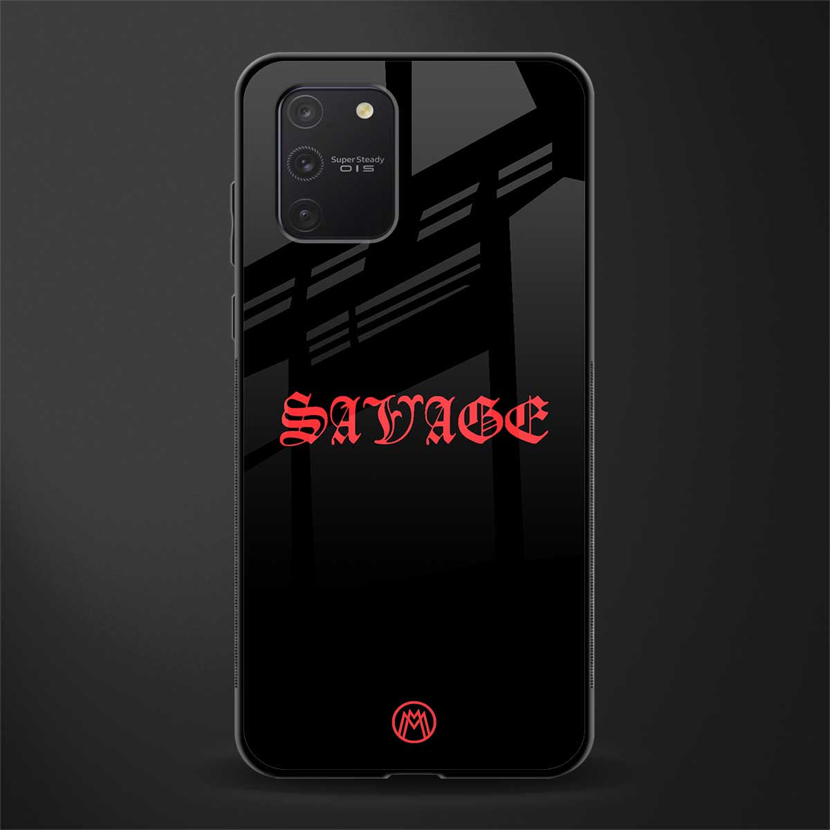 savage glass case for samsung galaxy a91 image