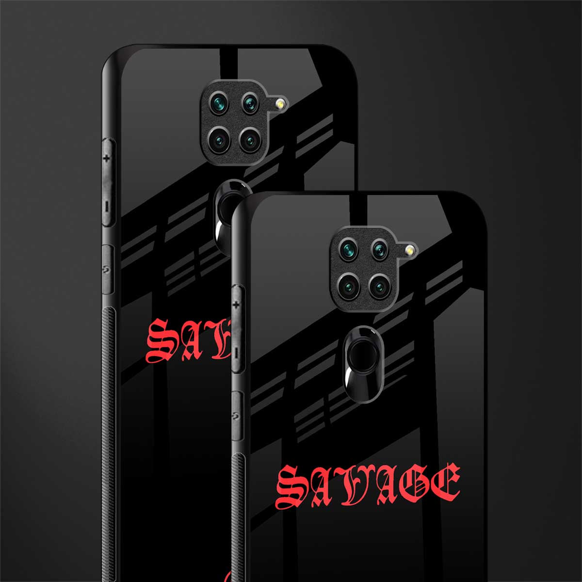 savage glass case for redmi note 9 image-2