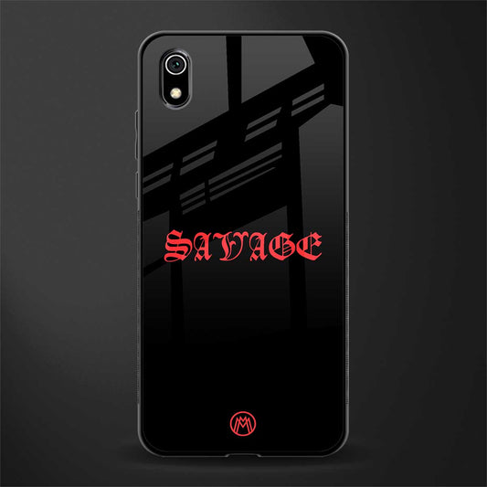 savage glass case for redmi 7a image