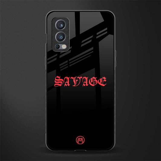 savage glass case for oneplus nord 2 5g image