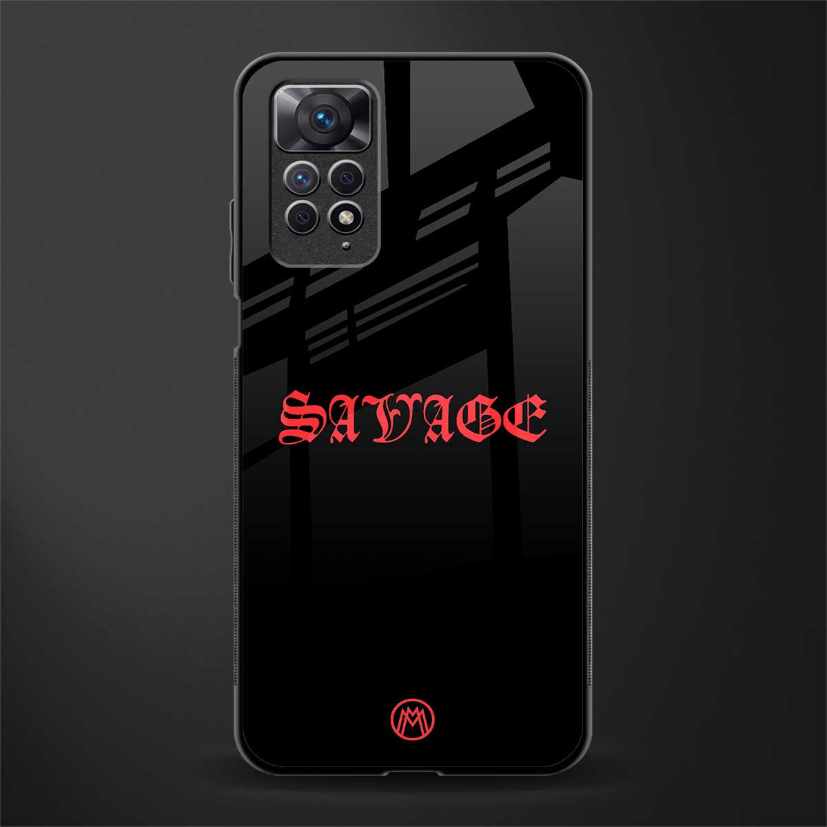 savage glass case for redmi note 11 image