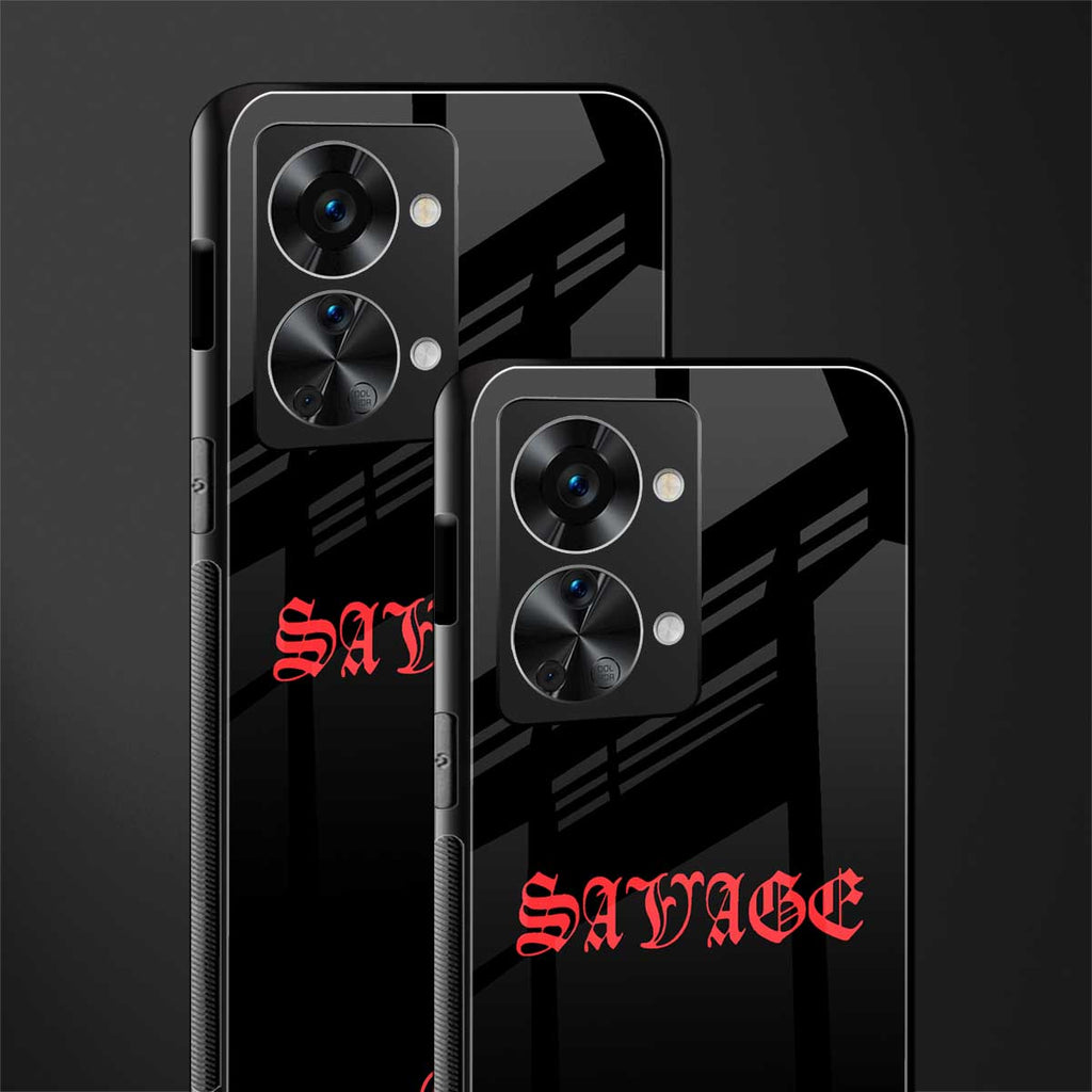 savage glass case for phone case | glass case for oneplus nord 2t 5g