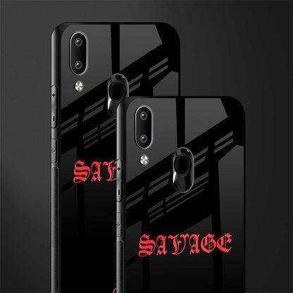 savage glass case for vivo y95 image-2