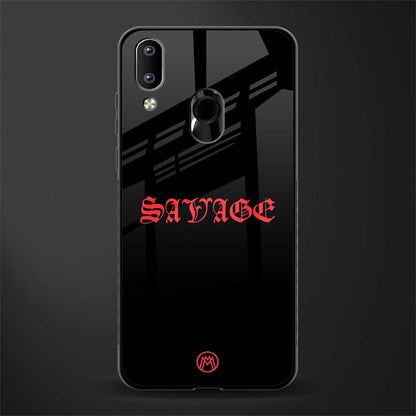 savage glass case for vivo y95 image