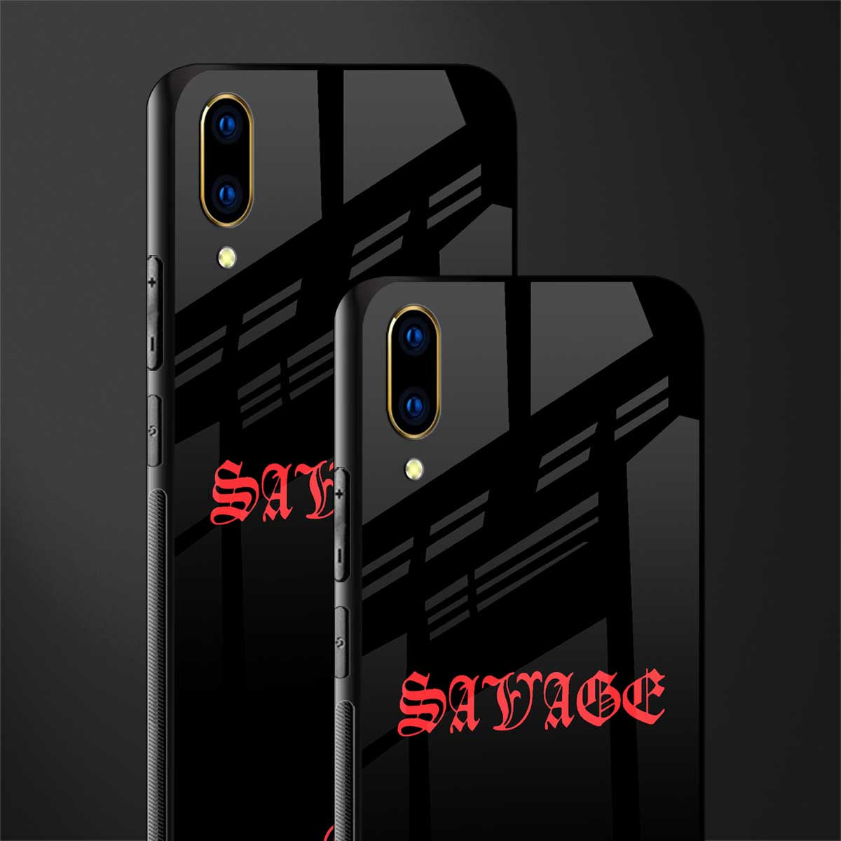 savage glass case for vivo v11 pro image-2