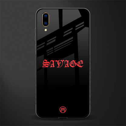 savage glass case for vivo v11 pro image