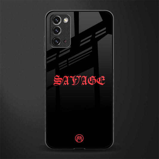 savage glass case for samsung galaxy note 20 image