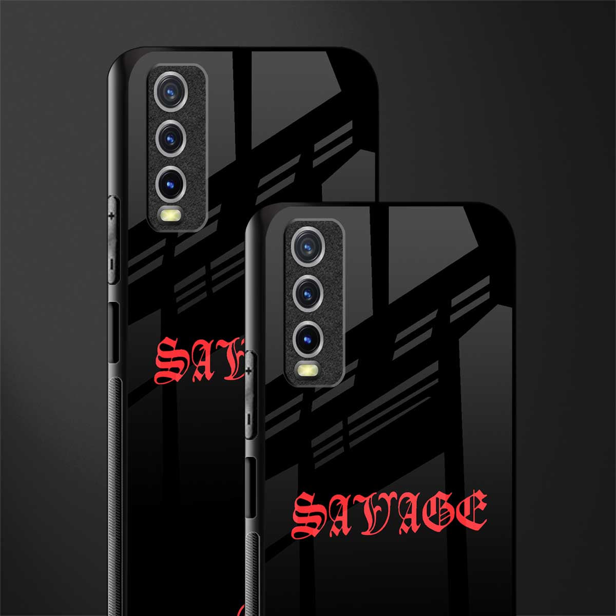 savage glass case for vivo y20i vivo y20t image-2