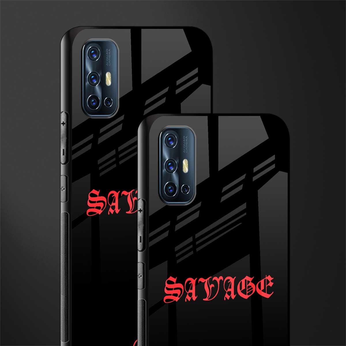 savage glass case for vivo v17 image-2