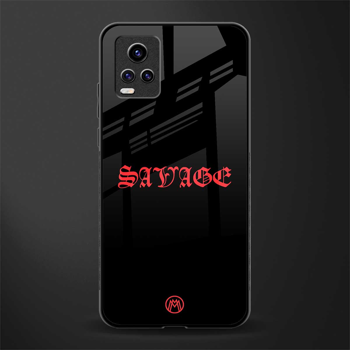 savage glass case for vivo v20 image