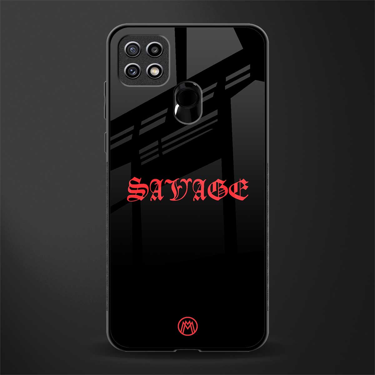 savage glass case for oppo a15s image