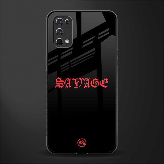 savage glass case for realme 7 pro image