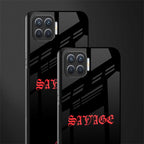 savage glass case for oppo f17 pro image-2