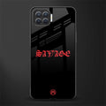savage glass case for oppo f17 pro image