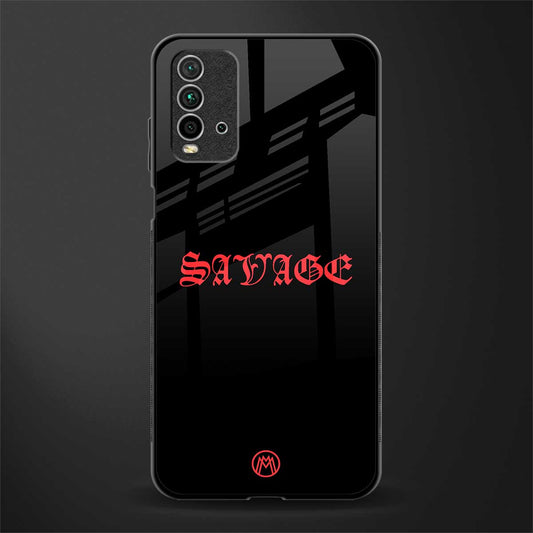 savage glass case for redmi 9 power image