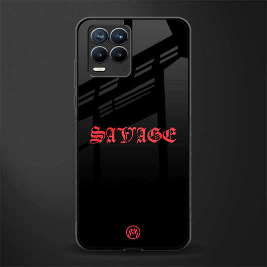 savage glass case for realme 8 pro image