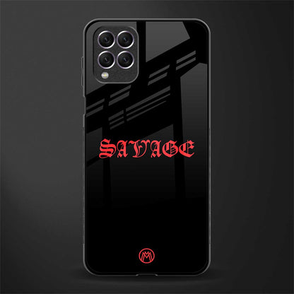 savage glass case for samsung galaxy f62 image