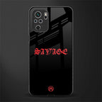 savage glass case for redmi note 10 image