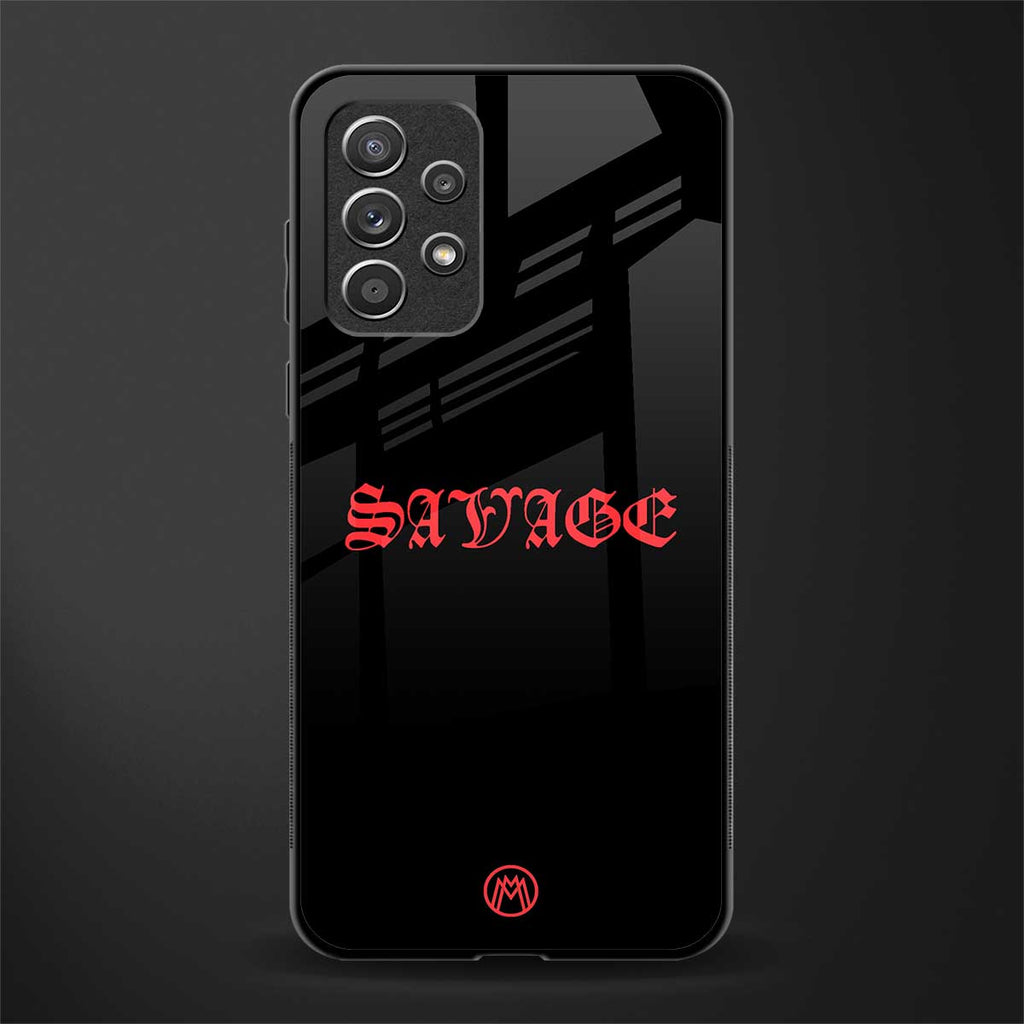 savage glass case for samsung galaxy a52s 5g image