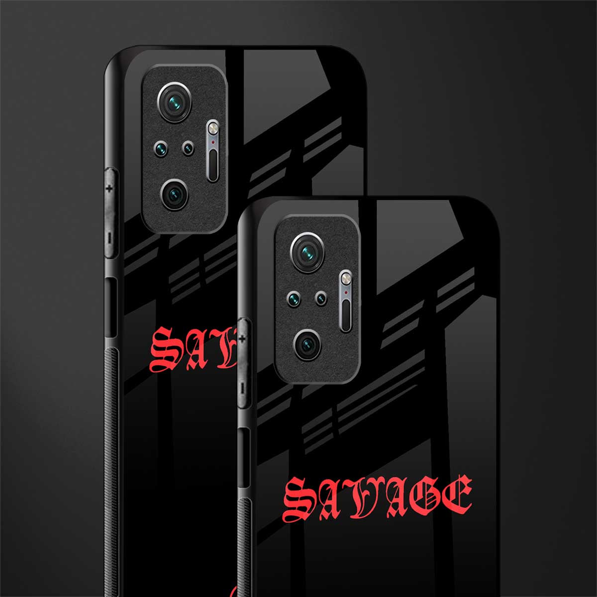 savage glass case for redmi note 10 pro max image-2