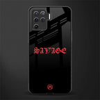 savage glass case for oppo f19 pro image