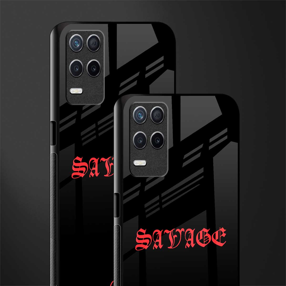 savage glass case for realme narzo 30 5g image-2