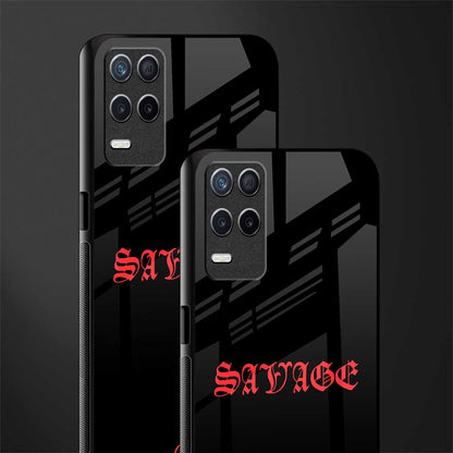 savage glass case for realme 8 5g image-2