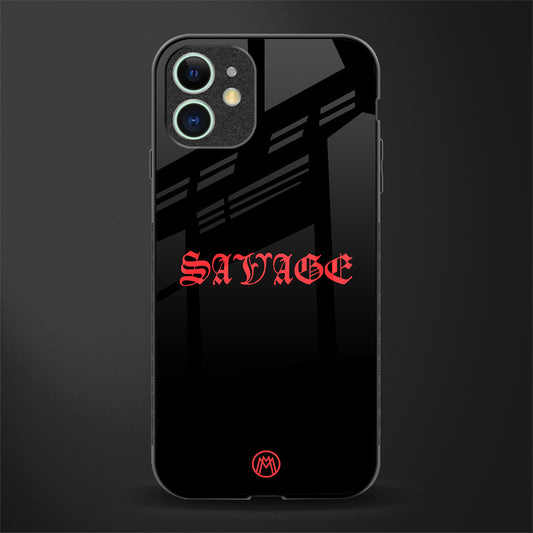 savage glass case for iphone 12 mini image