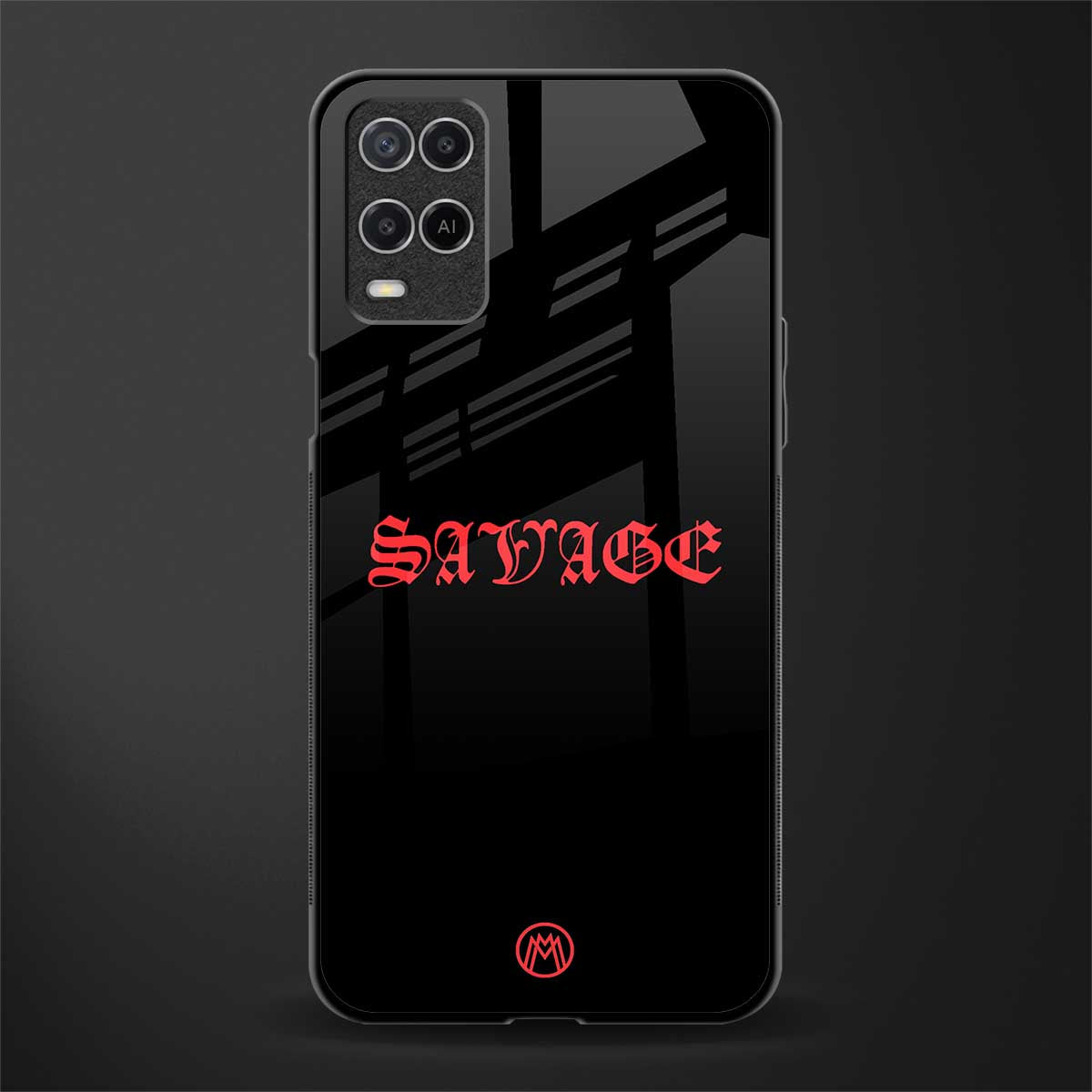 savage glass case for oppo a54 image