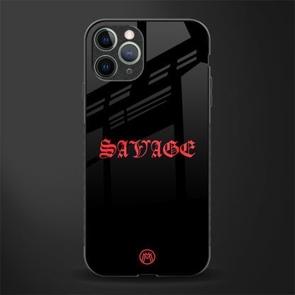 savage glass case for iphone 11 pro image