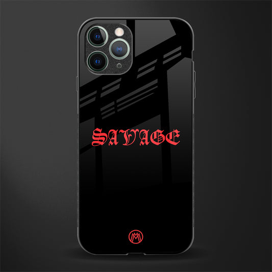 savage glass case for iphone 11 pro image