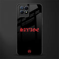 savage glass case for realme 8i image