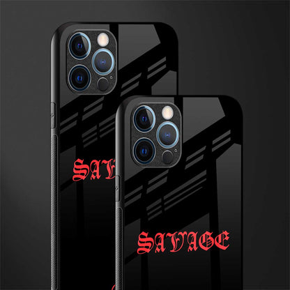 savage glass case for iphone 14 pro max image-2
