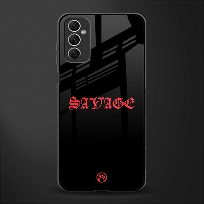 savage glass case for samsung galaxy m52 5g image