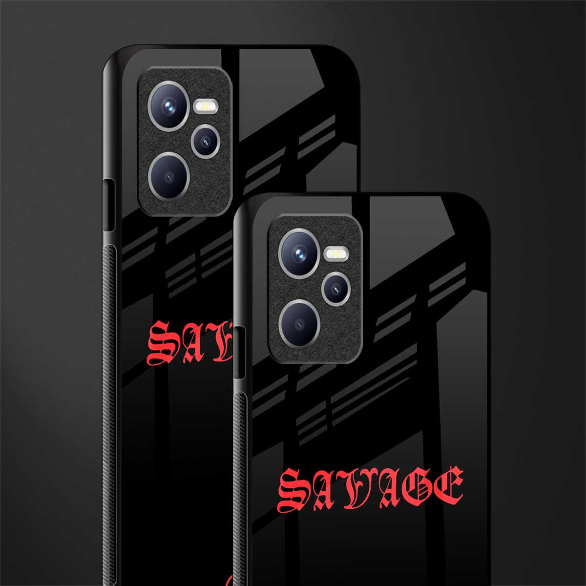 savage glass case for realme c35 image-2