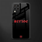 savage back phone cover | glass case for samsung galaxy m33 5g