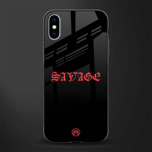 savage glass case for iphone x image