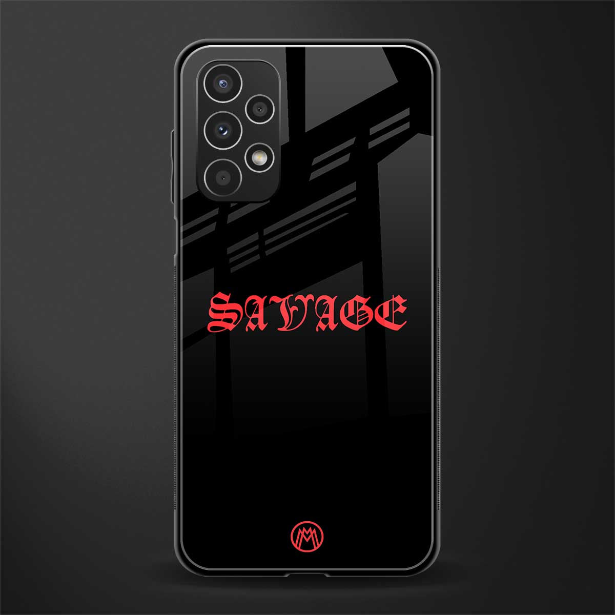 savage back phone cover | glass case for samsung galaxy a13 4g