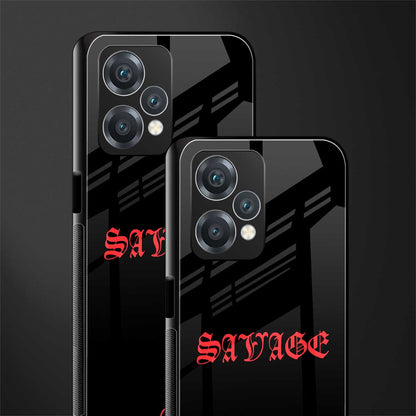 savage back phone cover | glass case for oneplus nord ce 2 lite 5g