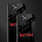 savage back phone cover | glass case for oneplus 10r 5g