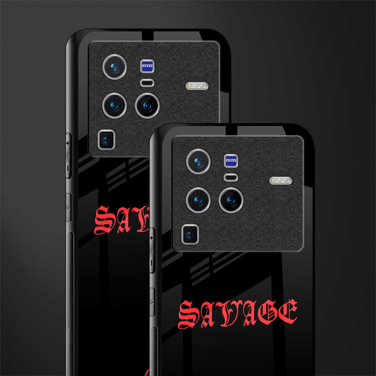 savage glass case for vivo x80 pro 5g image-2