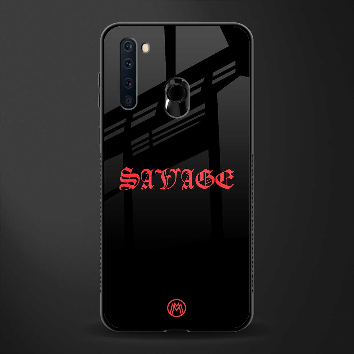 savage glass case for samsung a21 image