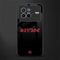 savage glass case for vivo x80 image