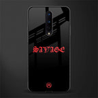 savage glass case for oneplus 8 image