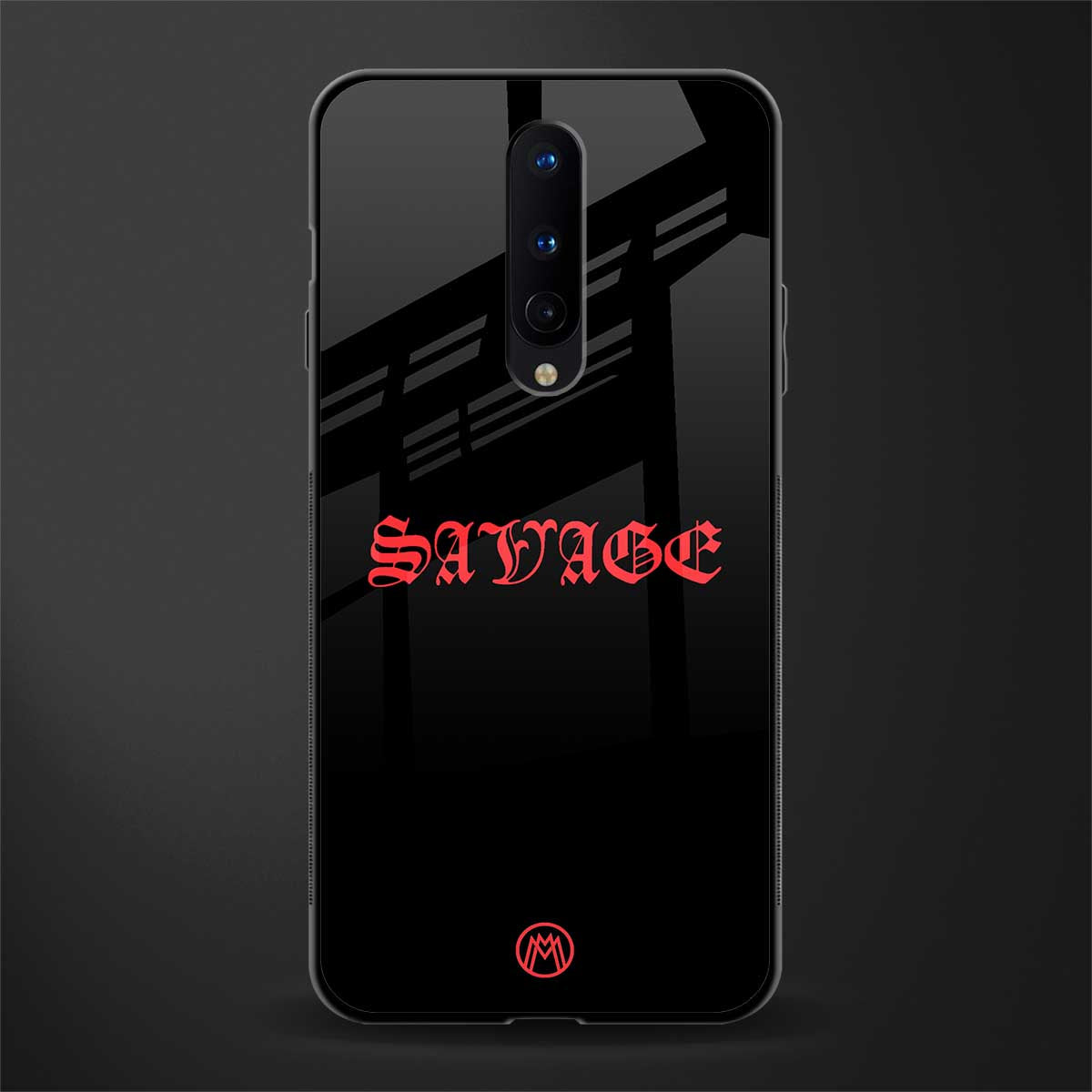 savage glass case for oneplus 8 image