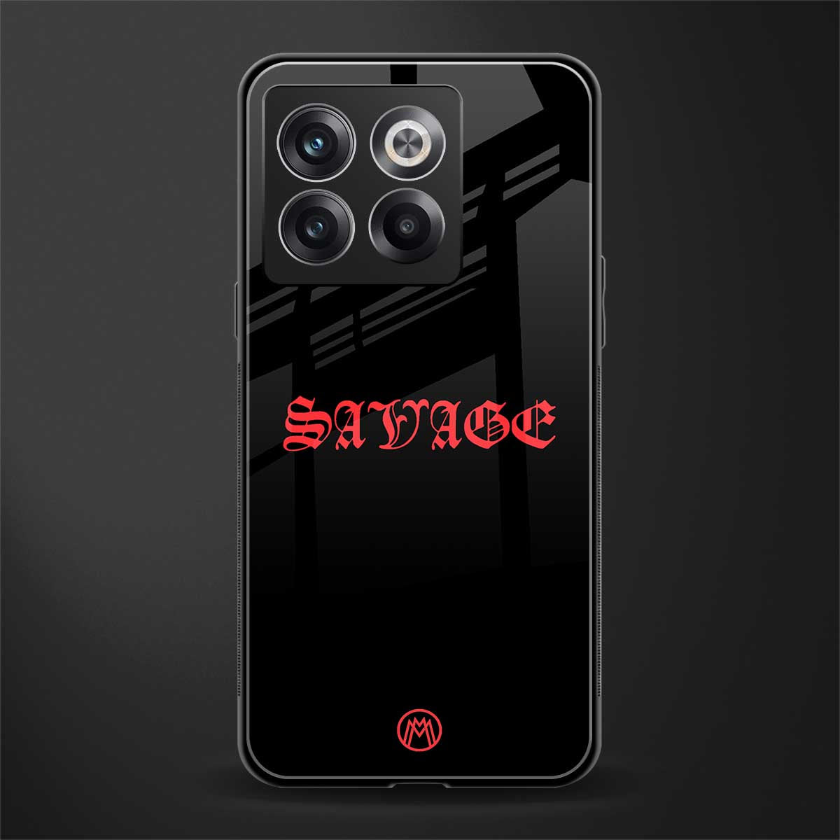 savage back phone cover | glass case for oneplus 10t