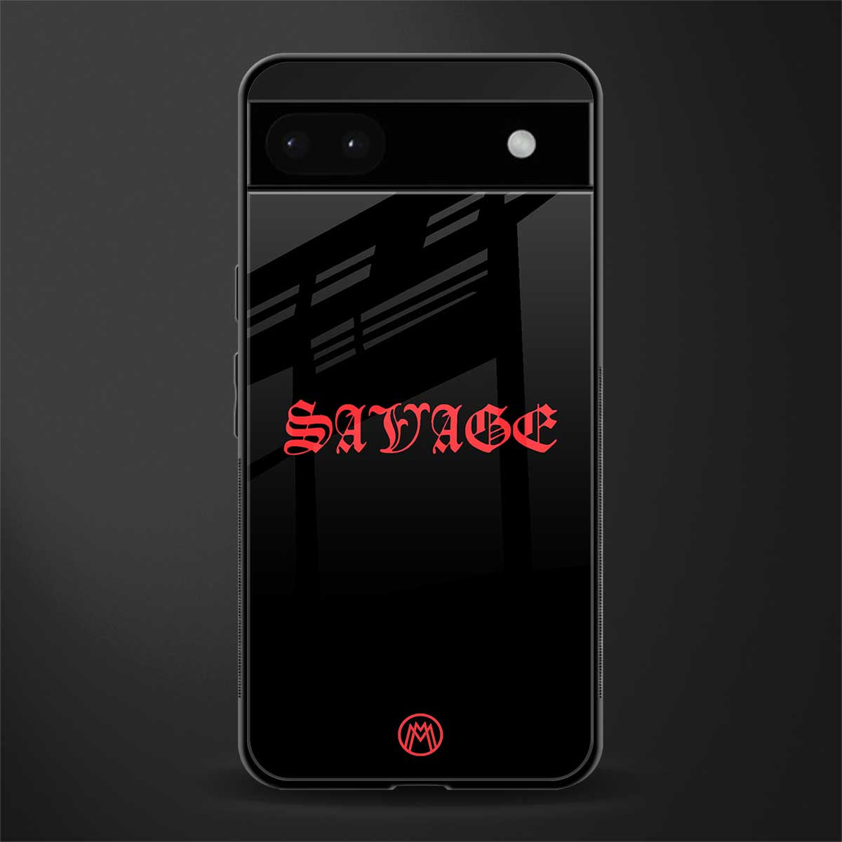 savage back phone cover | glass case for google pixel 6a